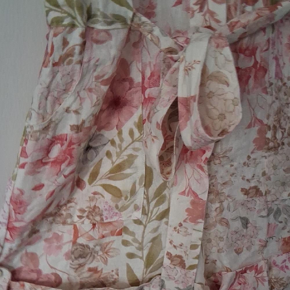 Rachel Zoe Floral Jumpsuit - Pink and Green - Picture 11 of 14